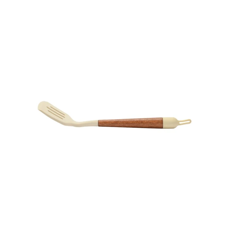 SLOTTED SPATULA ALLURE SILICONE IVORY