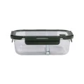 ESTIA ΦΑΓΗΤΟΔΟΧΕΙΟ CLICK&amp;SEAL 2 ΘΕΣΕΩΝ ΜΕ ΑΕΡΑΓΩΓΟ 1460ml OLIVE
