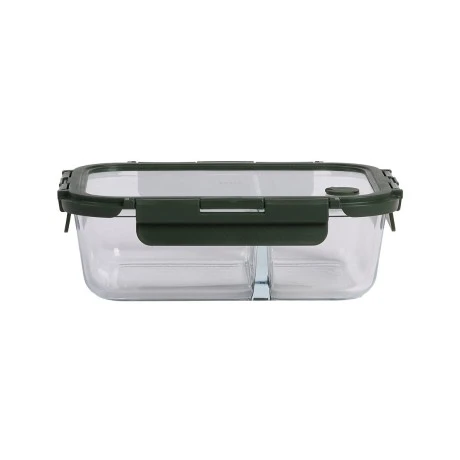 ESTIA ΦΑΓΗΤΟΔΟΧΕΙΟ CLICK&amp;SEAL 2 ΘΕΣΕΩΝ ΜΕ ΑΕΡΑΓΩΓΟ 1460ml OLIVE