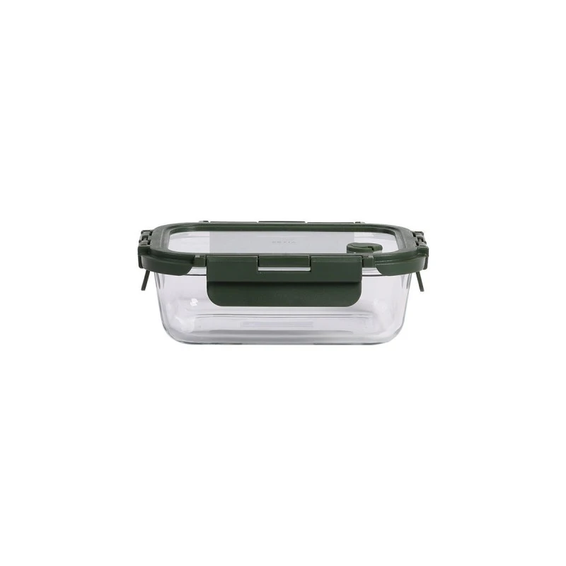 LUNCH BOX CLICK&amp;SEAL 660ml 17x12.5x5.2cm OLIVE