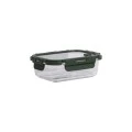 LUNCH BOX CLICK&amp;SEAL 660ml 17x12.5x5.2cm OLIVE