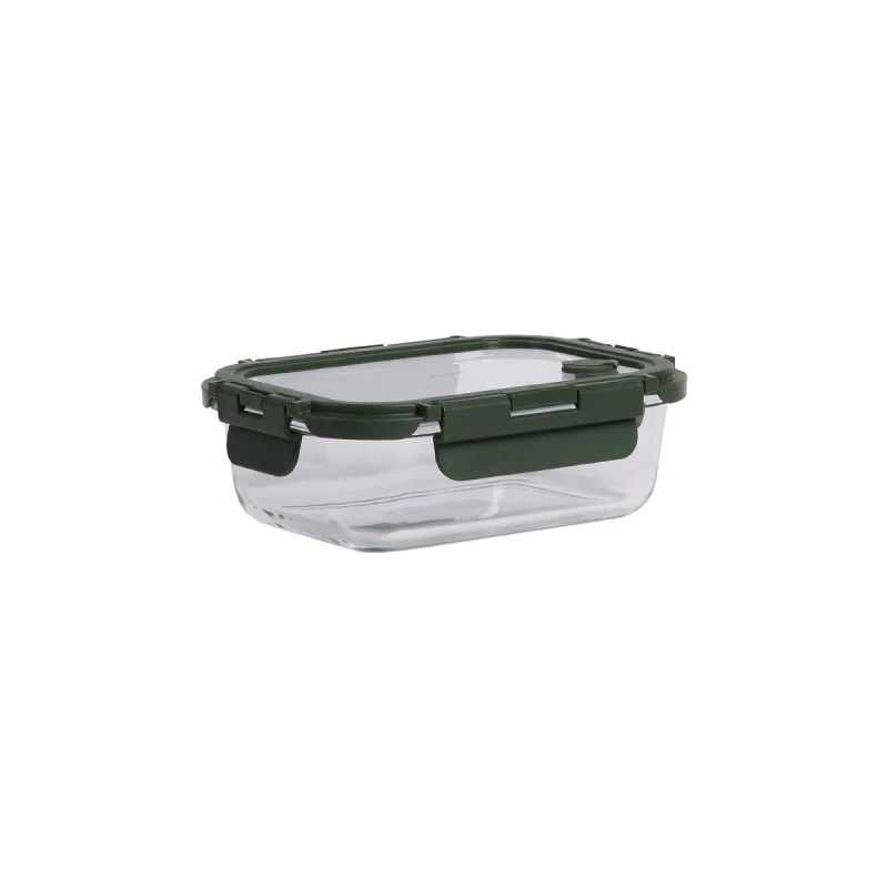 LUNCH BOX CLICK&amp;SEAL 660ml 17x12.5x5.2cm OLIVE