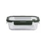 LUNCH BOX CLICK&amp;SEAL 1510ml 22.1x16.5x6.6cm OLIVE