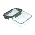 LUNCH BOX CLICK&amp;SEAL 1510ml 22.1x16.5x6.6cm OLIVE