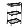 ORGANIZATION TROLLEY MODUS METALLIC 3-TIER BLACK