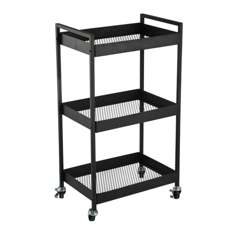 ORGANIZATION TROLLEY MODUS METALLIC 3-TIER BLACK