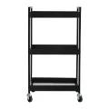ORGANIZATION TROLLEY MODUS METALLIC 3-TIER BLACK