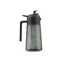 OIL GLASS DISPENSER WITH POURING SPOUT AND MIST 400ML GREY