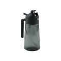 OIL GLASS DISPENSER WITH POURING SPOUT AND MIST 400ML GREY
