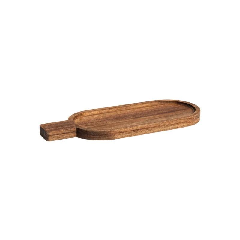 SERVING PLATE ALLURE 33.5x13x2cm OVAL WITH HANDLE