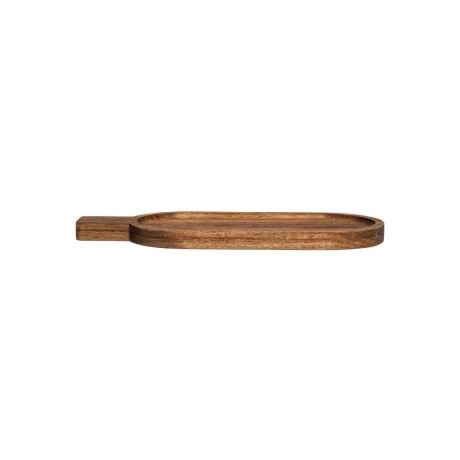 SERVING PLATE ALLURE 33.5x13x2cm OVAL WITH HANDLE