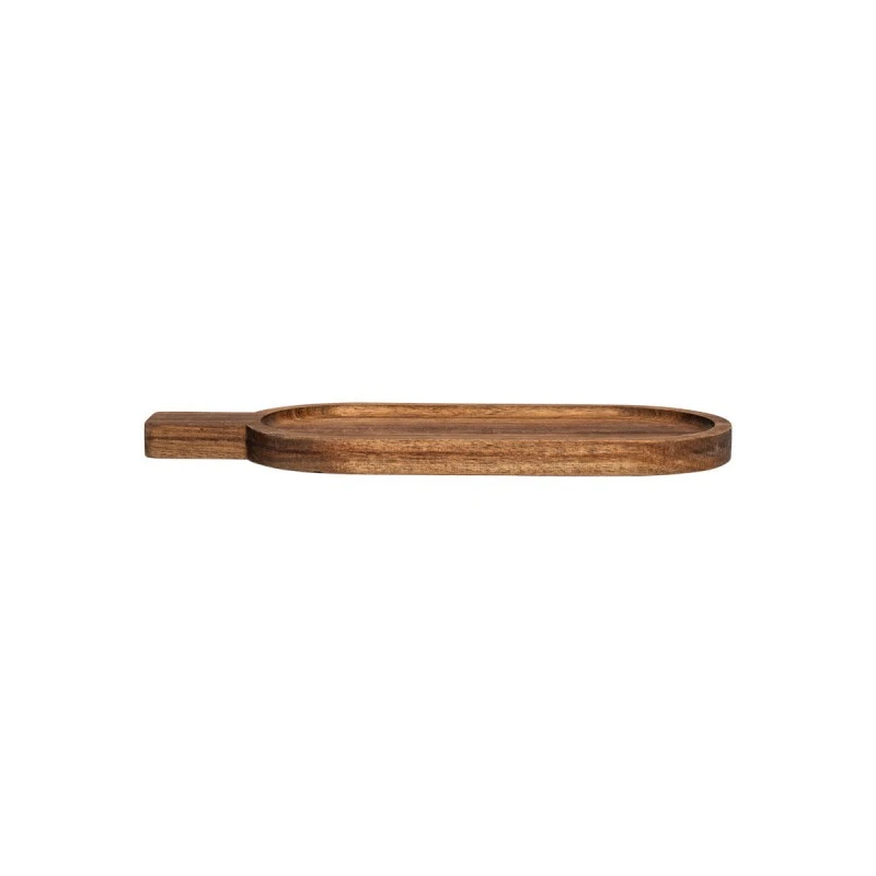 SERVING PLATE ALLURE 33.5x13x2cm OVAL WITH HANDLE