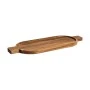 SERVING PLATE ALLURE 49x18x2cm OVAL WITH HANDLES