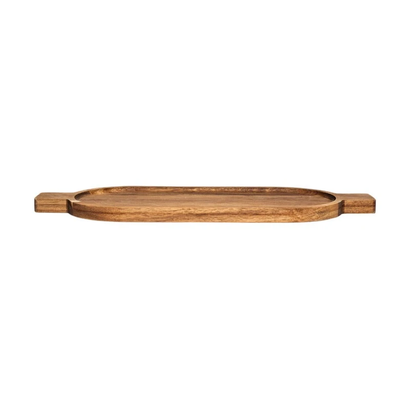 SERVING PLATE ALLURE 49x18x2cm OVAL WITH HANDLES