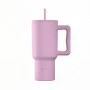 INSULATED STRAW TUMBLER XL SAVE THE AEGEAN 900ml LAVENDER