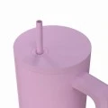 INSULATED STRAW TUMBLER XL SAVE THE AEGEAN 900ml LAVENDER