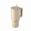 ESTIA ΘΕΡΜΟΣ STRAW TUMBLER XL SAVE THE AEGEAN 900ml DUNE