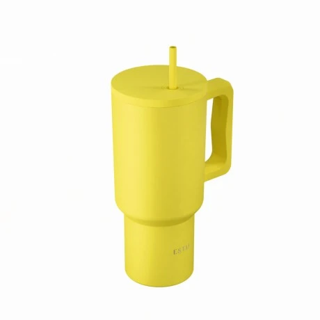 ESTIA ΘΕΡΜΟΣ STRAW TUMBLER XL SAVE THE AEGEAN 900ml SUNBEAM