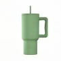 INSULATED STRAW TUMBLER XL SAVE THE AEGEAN 900ml PINE