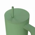 INSULATED STRAW TUMBLER XL SAVE THE AEGEAN 900ml PINE