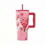 INSULATED STRAW TUMBLER XL SAVE THE AEGEAN 900ml LOVE ASCEND