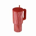 INSULATED STRAW TUMBLER XL SAVE THE AEGEAN 900ml VIVA STRIPE