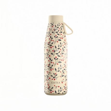 INSULATED FLOW SAVE THE AEGEAN 500ml BLOOM BEIGE