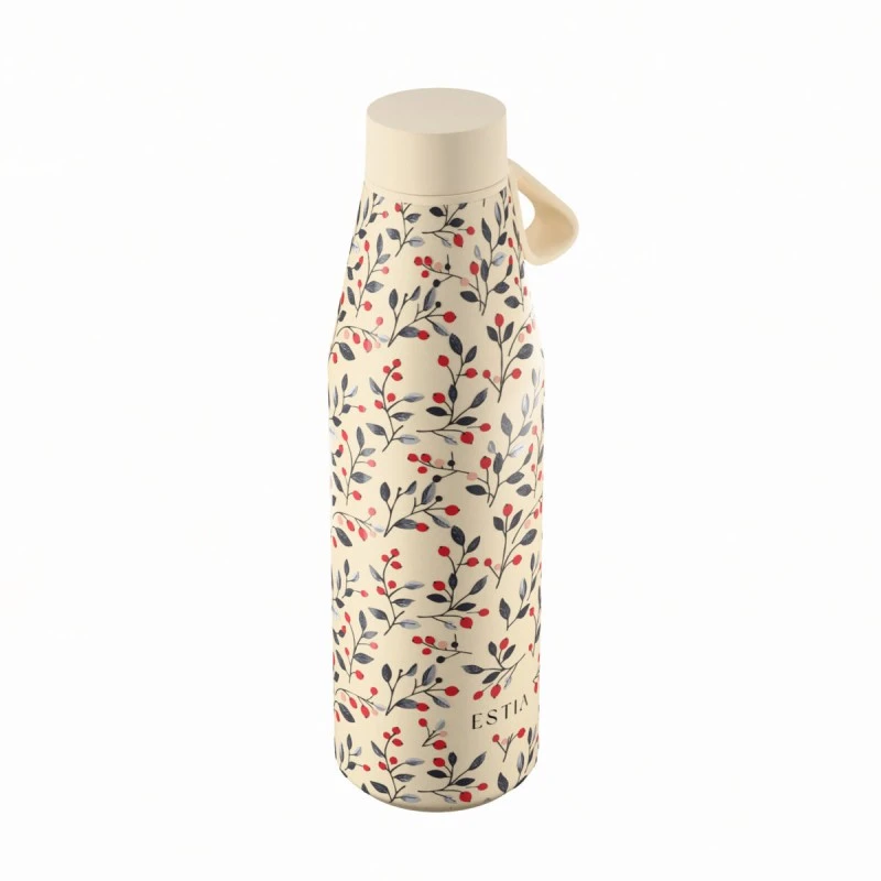INSULATED FLOW SAVE THE AEGEAN 500ml BLOOM BEIGE
