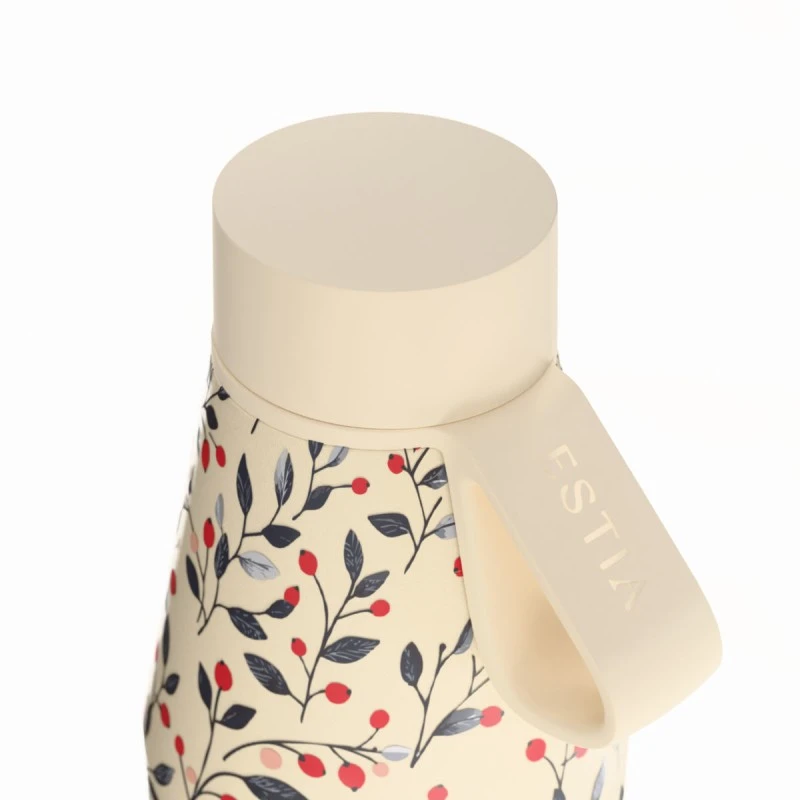 INSULATED FLOW SAVE THE AEGEAN 500ml BLOOM BEIGE