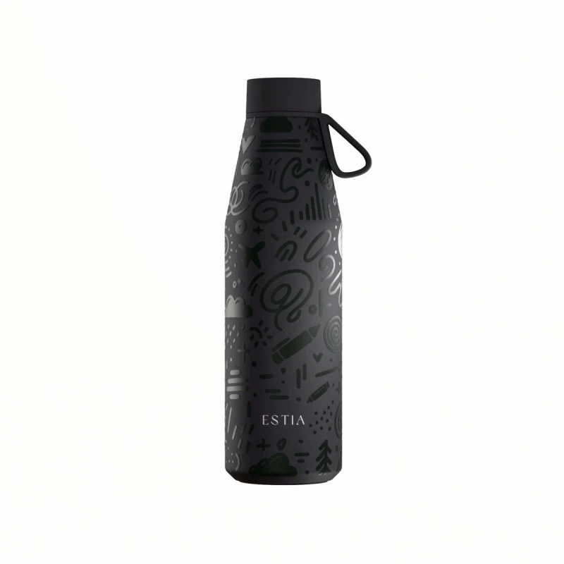 INSULATED FLOW SAVE THE AEGEAN 500ml NOIR ECHO