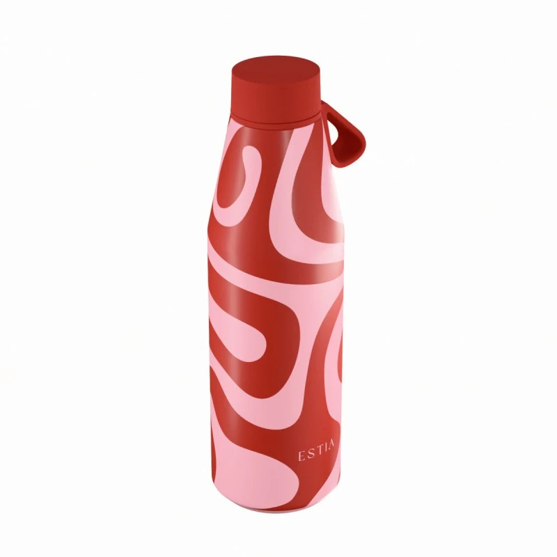 INSULATED FLOW SAVE THE AEGEAN 500ml CORAL WAVES