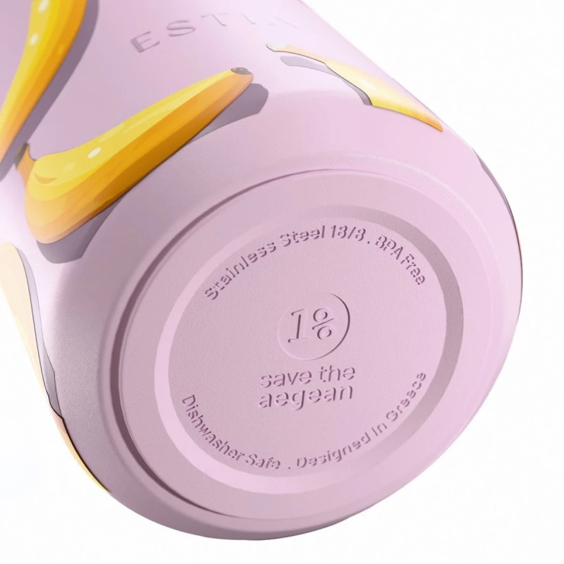 INSULATED FLOW SAVE THE AEGEAN 500ml BANANA MOOD