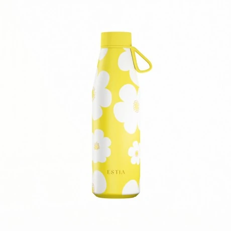 INSULATED FLOW SAVE THE AEGEAN 500ml YELLOW DAISY