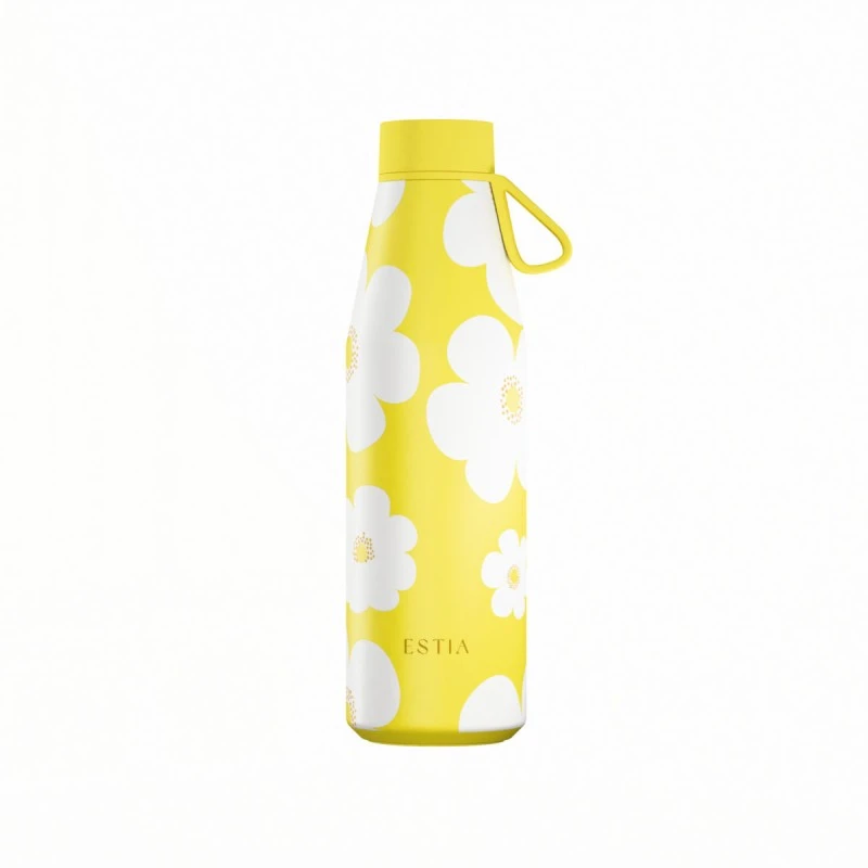 ESTIA ΘΕΡΜΟΣ FLOW  SAVE THE AEGEAN 500ml YELLOW DAISY