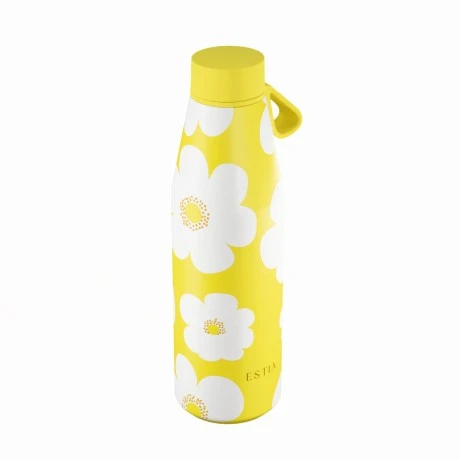 INSULATED FLOW SAVE THE AEGEAN 500ml YELLOW DAISY
