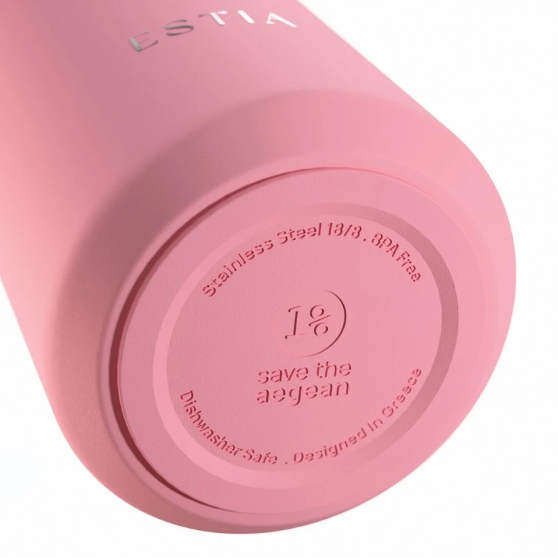 INSULATED PULSE SAVE THE AEGEAN 500ml ROSE