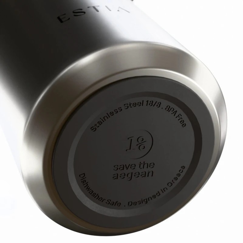 INSULATED PULSE SAVE THE AEGEAN 500ml BRUSHED
