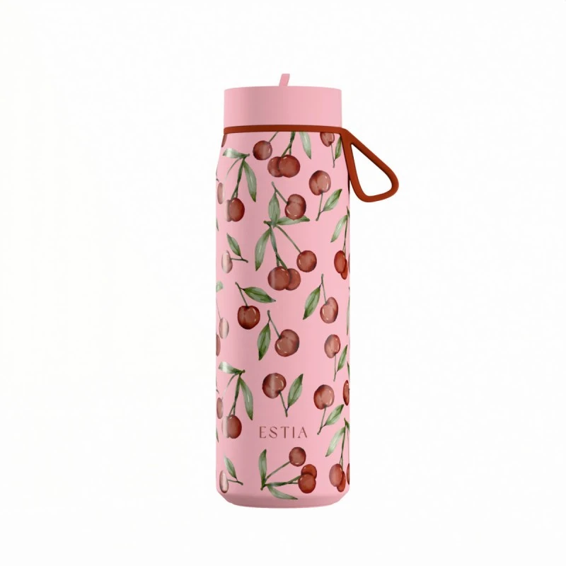 INSULATED PULSE SAVE THE AEGEAN 500ml CHERRY ROSE