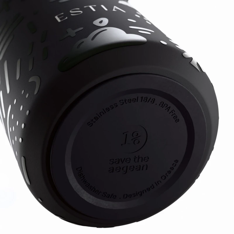 ESTIA ΘΕΡΜΟΣ PULSE  SAVE THE AEGEAN 500ml NOIR ECHO
