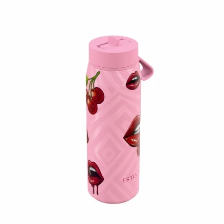 INSULATED PULSE SAVE THE AEGEAN 500ml BLUSH POP
