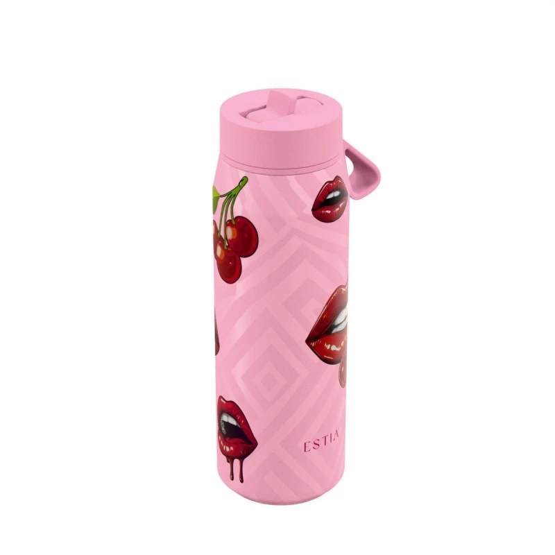 INSULATED PULSE SAVE THE AEGEAN 500ml BLUSH POP