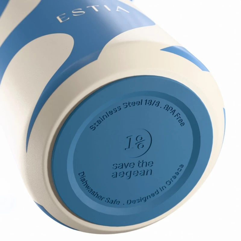 INSULATED PULSE SAVE THE AEGEAN 500ml OCEAN WAVES