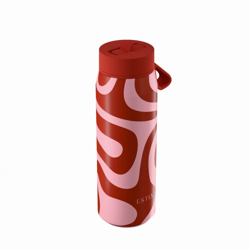 INSULATED PULSE SAVE THE AEGEAN 500ml CORAL WAVES