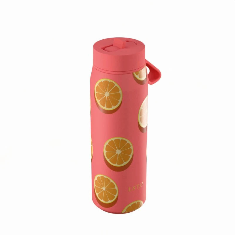 INSULATED PULSE SAVE THE AEGEAN 500ml ORANGE POP