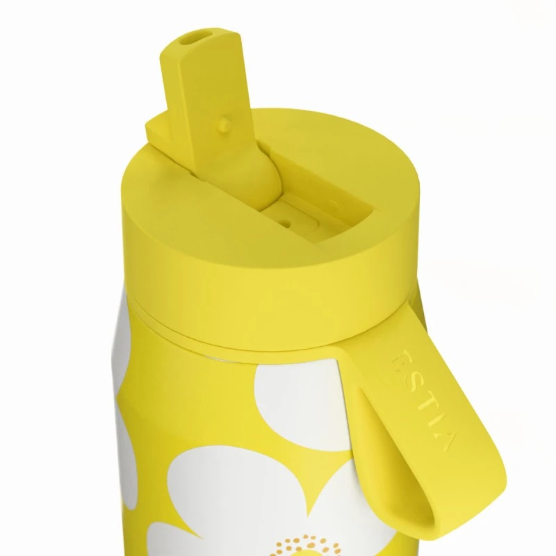 INSULATED PULSE SAVE THE AEGEAN 500ml YELLOW DAISY