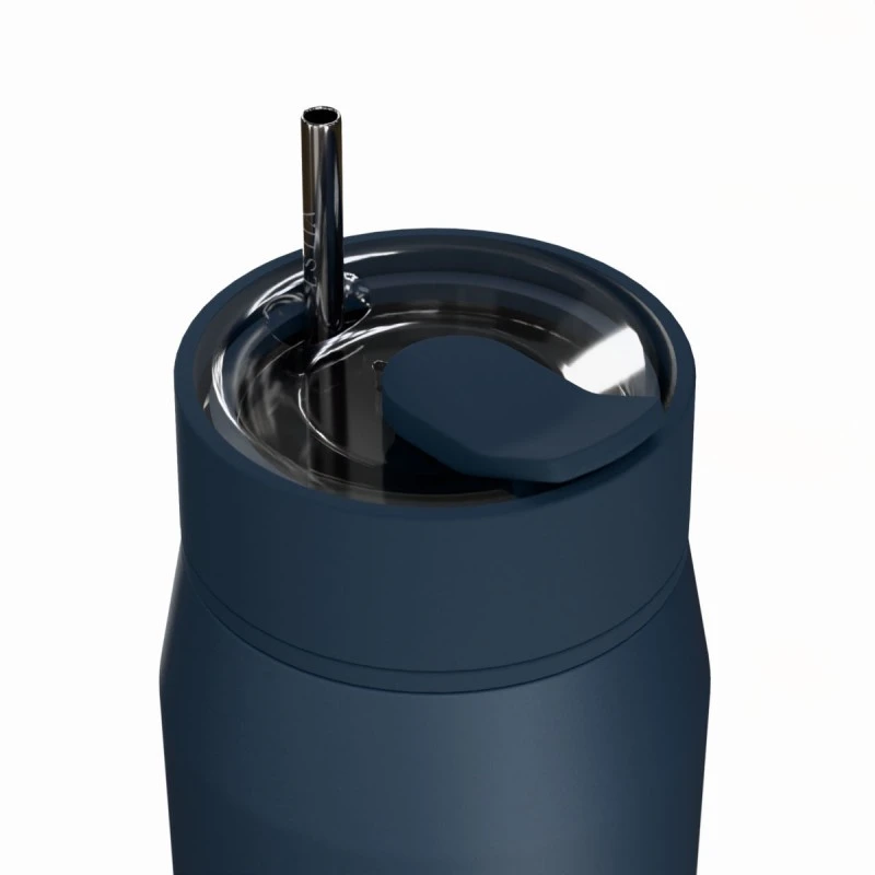 INSULATED LENS SAVE THE AEGEAN 500ml INDIGO