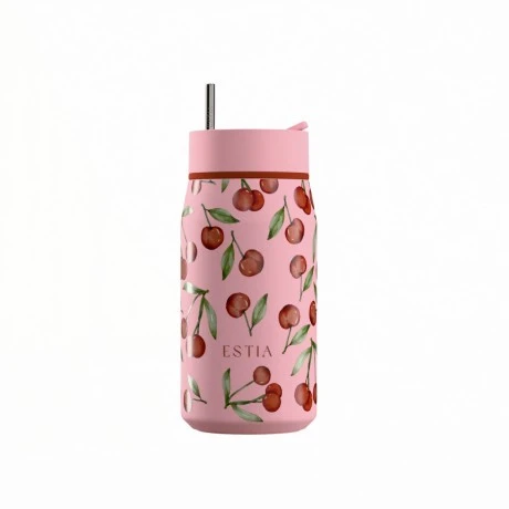 INSULATED LENS SAVE THE AEGEAN 360ml CHERRY ROSE