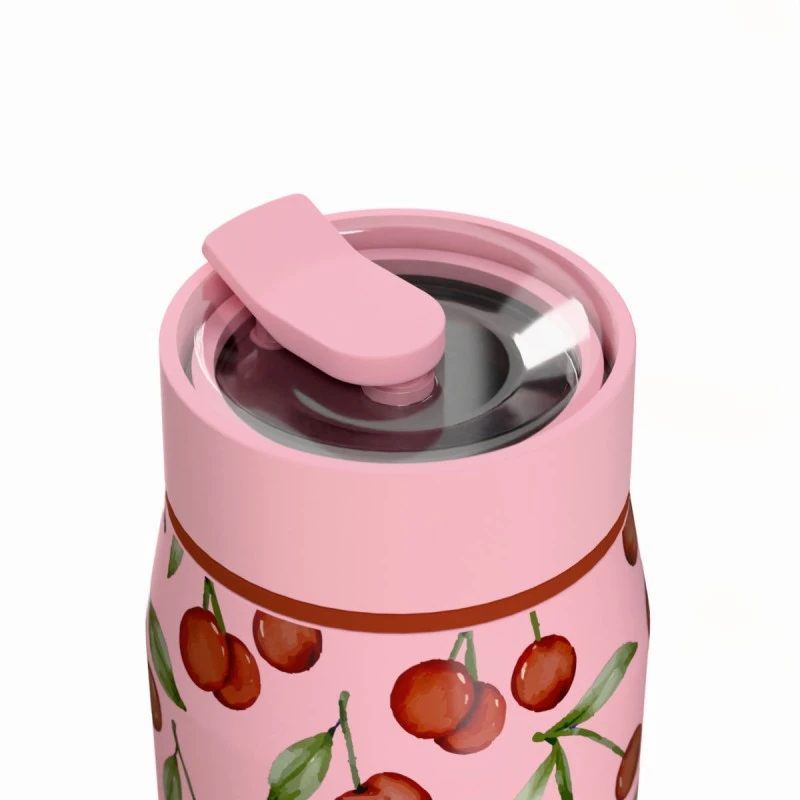 ESTIA ΘΕΡΜΟΣ LENS SAVE THE AEGEAN 360ml CHERRY ROSE