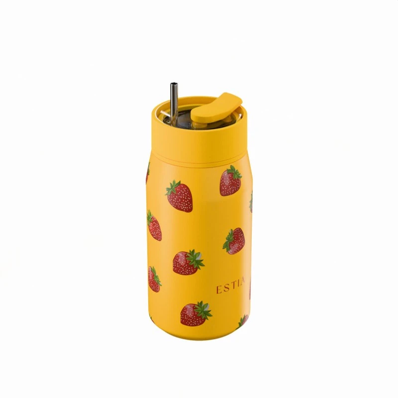 INSULATED LENS SAVE THE AEGEAN 360ml BERRY BRIGHT