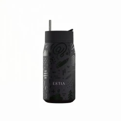 ESTIA ΘΕΡΜΟΣ LENS SAVE THE AEGEAN 360ml NOIR ECHO ESTIA ΘΕΡΜΟΣ LENS SAVE THE AEGEAN 360ml NOIR ECHO